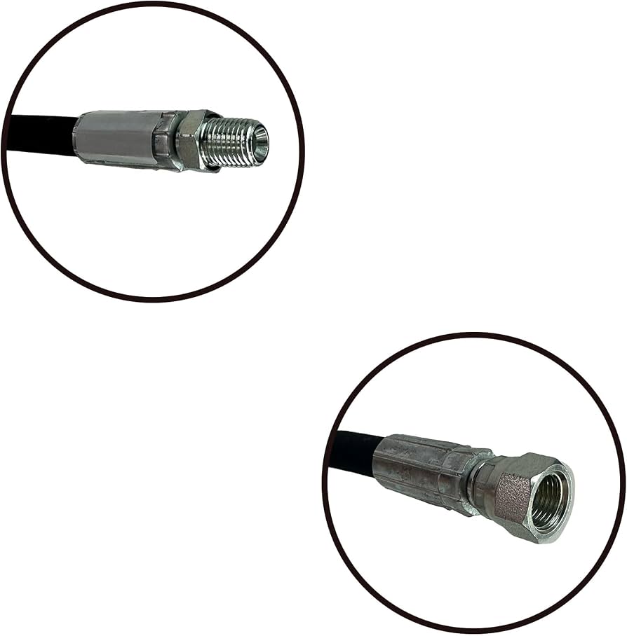 Amazon.com: E-75538-66132 Front Loader Hydraulic Hose for Kubota